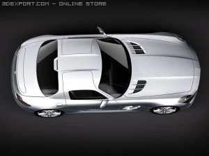 Mercedes-Benz SLS 2011 3D Model