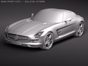 Mercedes-Benz SLS 2011 Modèle 3D
