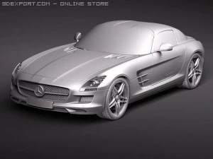 Mercedes-Benz SLS 2011 3D Model