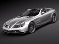 Mercedes-Benz SLR Mclaren Roadster 722s Modello 3D