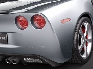 Chevrolet Corvette C6 Convertible 3D Модель