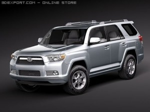 Toyota 4Runner 2010 Modelo 3D