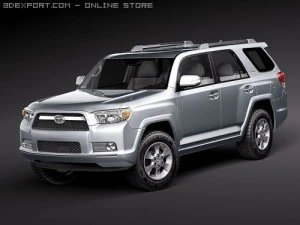 Toyota 4Runner 2010 3D Model
