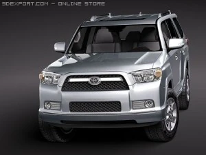 Toyota 4Runner 2010 3D Model