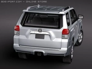 Toyota 4Runner 2010 3D Model