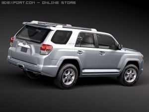 Toyota 4Runner 2010 Modelo 3D