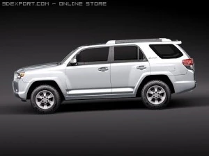 Toyota 4Runner 2010 3D Model
