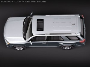 Toyota 4Runner 2010 Modelo 3D