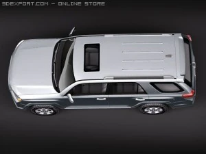 Toyota 4Runner 2010 3D Model