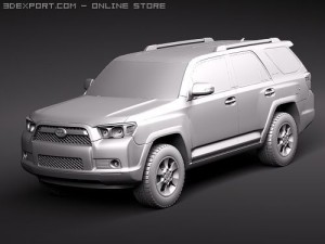 Toyota 4Runner 2010 Modelo 3D