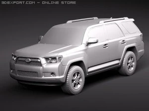 Toyota 4Runner 2010 3D Model