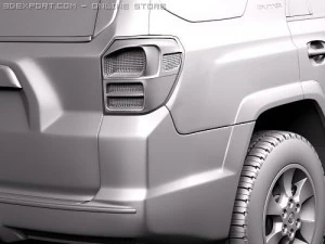 Toyota 4Runner 2010 3D Model