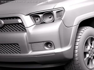 Toyota 4Runner 2010 3D Model