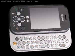 LG 霓虹灯手机 3D 模型