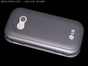 LG Neon Cell Phone Modelo 3D
