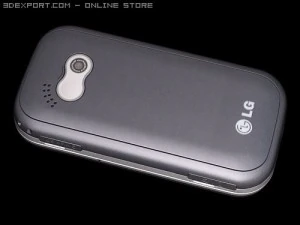 LG Neon Cell Phone 3D Model