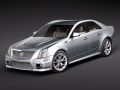 Cadillac CTS-V 2010 Modello 3D