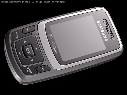 Samsung T239 3D Model .c4d .max .obj .3ds .fbx .stl .blend 