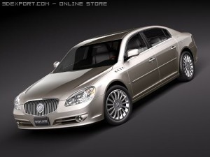 Buick Lucerne 3Dモデル