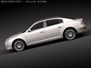 Buick Lucerne 3D Model