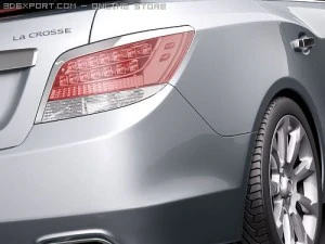 Buick Lacrosse 2010 3D Model