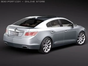 Buick Lacrosse 2010 3D Model