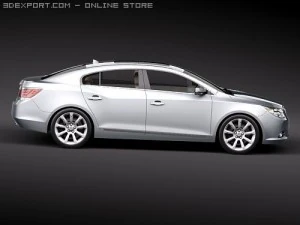 Buick Lacrosse 2010 3D Model
