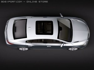 Buick Lacrosse 2010 3D 모델