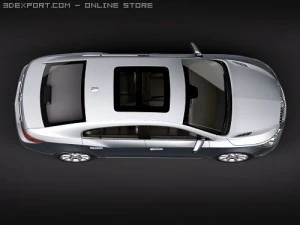 Buick Lacrosse 2010 3D Model