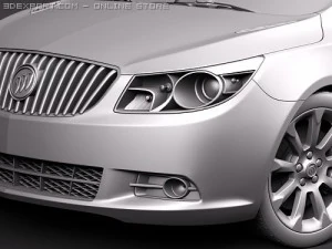 Buick Lacrosse 2010 3D Model