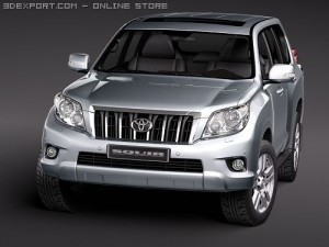 Toyota Land Cruiser 2010 3D Model