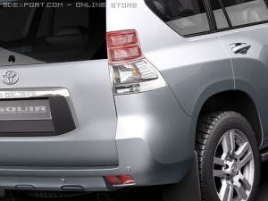 Toyota Land Cruiser 2010 3D Model