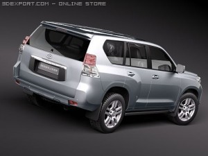 Toyota Land Cruiser 2010 3D Model