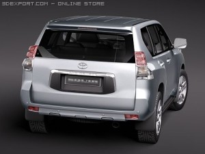 Toyota Land Cruiser 2010 3D Model