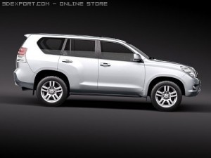 Toyota Land Cruiser 2010 3D Model