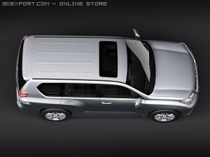 Toyota Land Cruiser 2010 3D Model