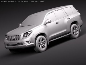 Toyota Land Cruiser 2010 3D Model