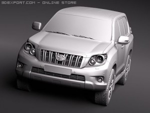Toyota Land Cruiser 2010 3D Model