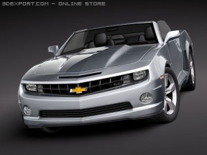 Chevrolet Camaro Convertible 2010 3D-Modell