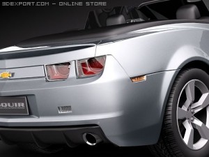 Chevrolet Camaro Convertible 2010 3D-Modell