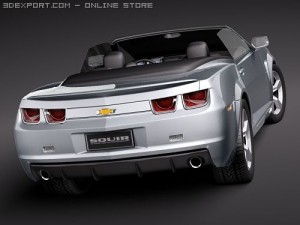Chevrolet Camaro Convertible 2010 3D-Modell