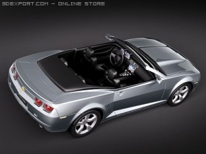 Chevrolet Camaro Convertible 2010 3D-Modell