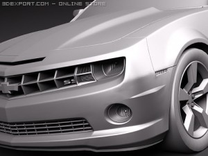 Chevrolet Camaro Convertible 2010 3D-Modell