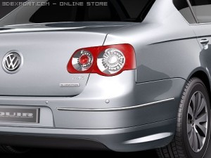Volkswagen Passat B6 BlueMotion 3D Model