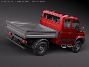 Iveco Daily 4x4 3D मॉडल
