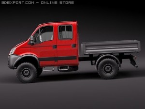 Iveco Daily 4x4 3D मॉडल