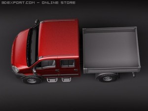 Iveco Daily 4x4 3D मॉडल
