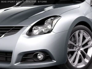 Nissan Altima Coupe 2010 3D Model