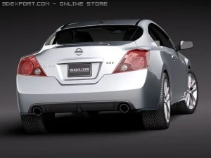 Nissan Altima Coupe 2010 3D Model