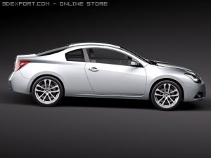 Nissan Altima Coupe 2010 Modèle 3D